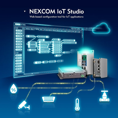 新漢免費開放NEXCOM IoT Studio聯網軟件工具下載，簡化編程開發、加速物聯網創新